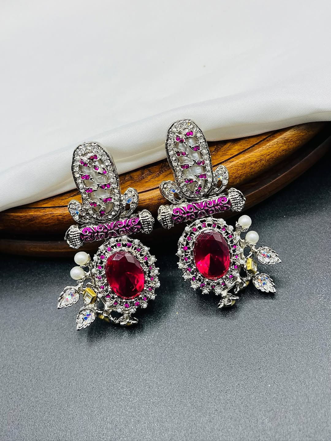 Antique Gold Turkish Earrings – Classic Ottoman-Inspired Beauty