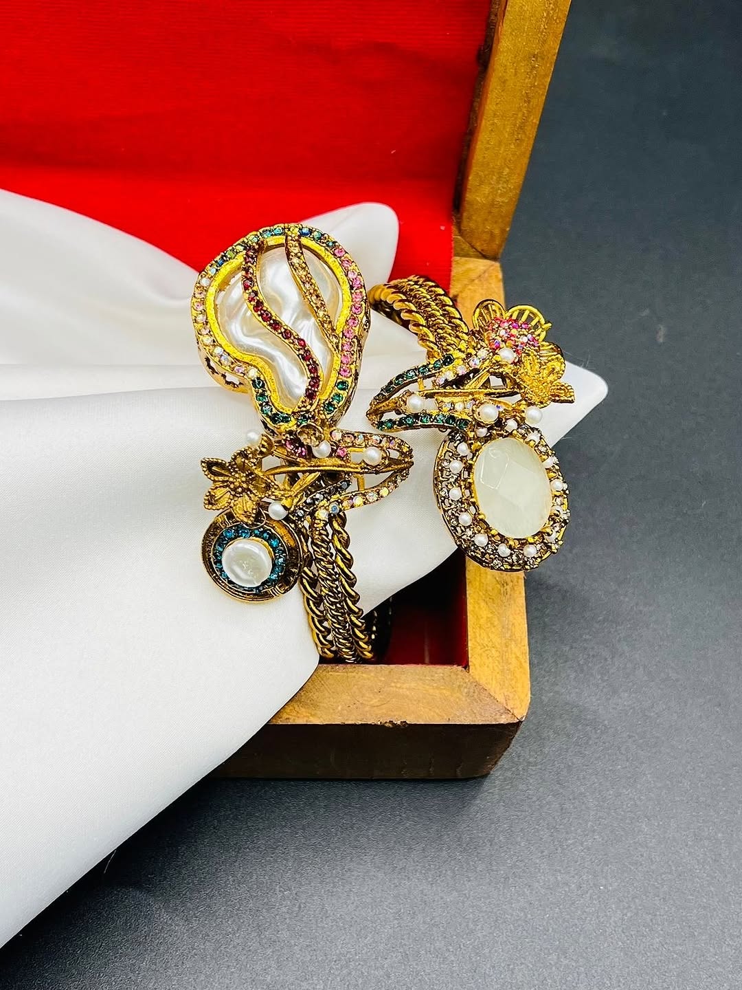 Handmade Turkish Kara – Premium Ethnic Bracelet with Antique Finish