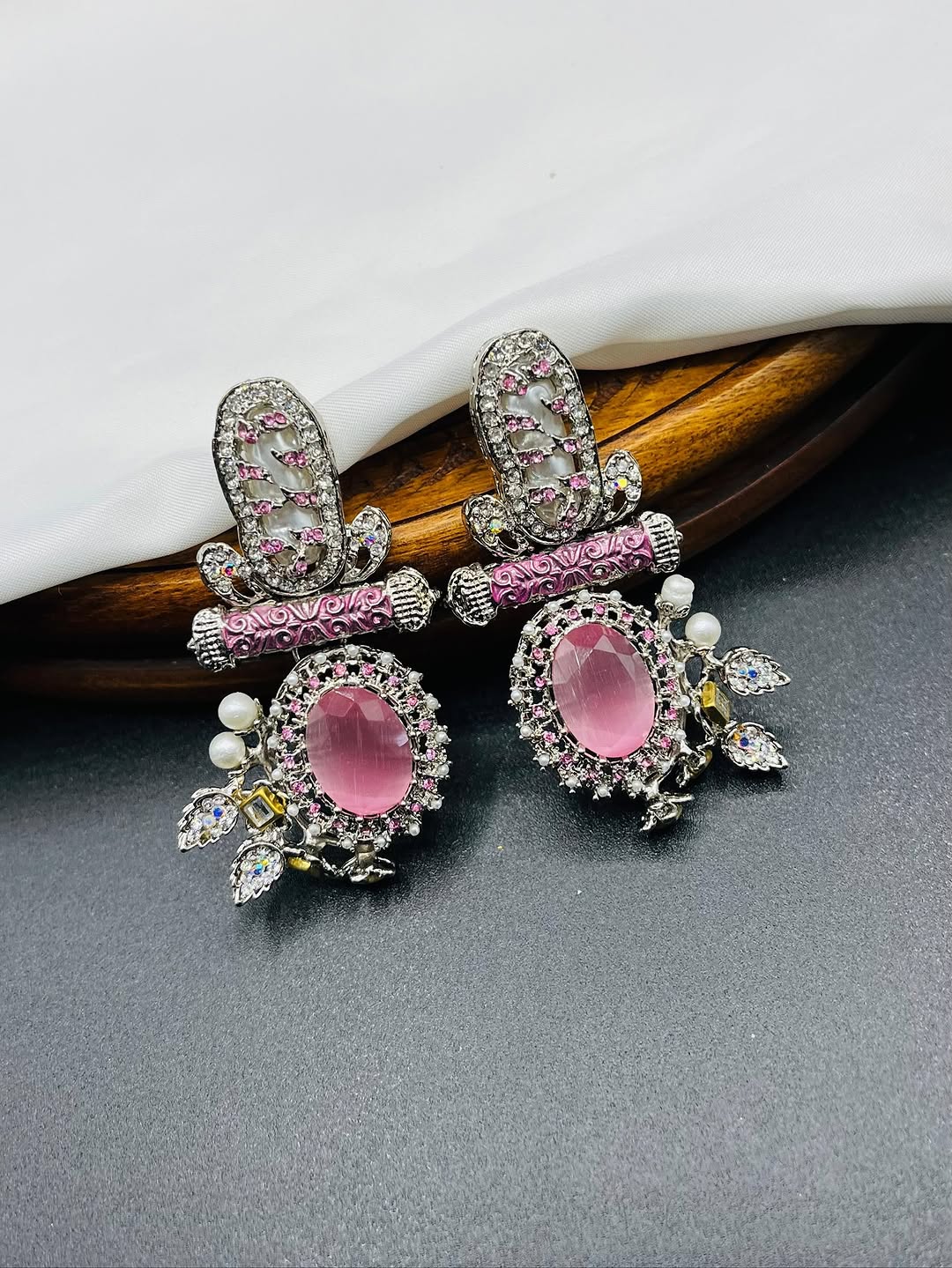 Antique Gold Turkish Earrings – Classic Ottoman-Inspired Beauty