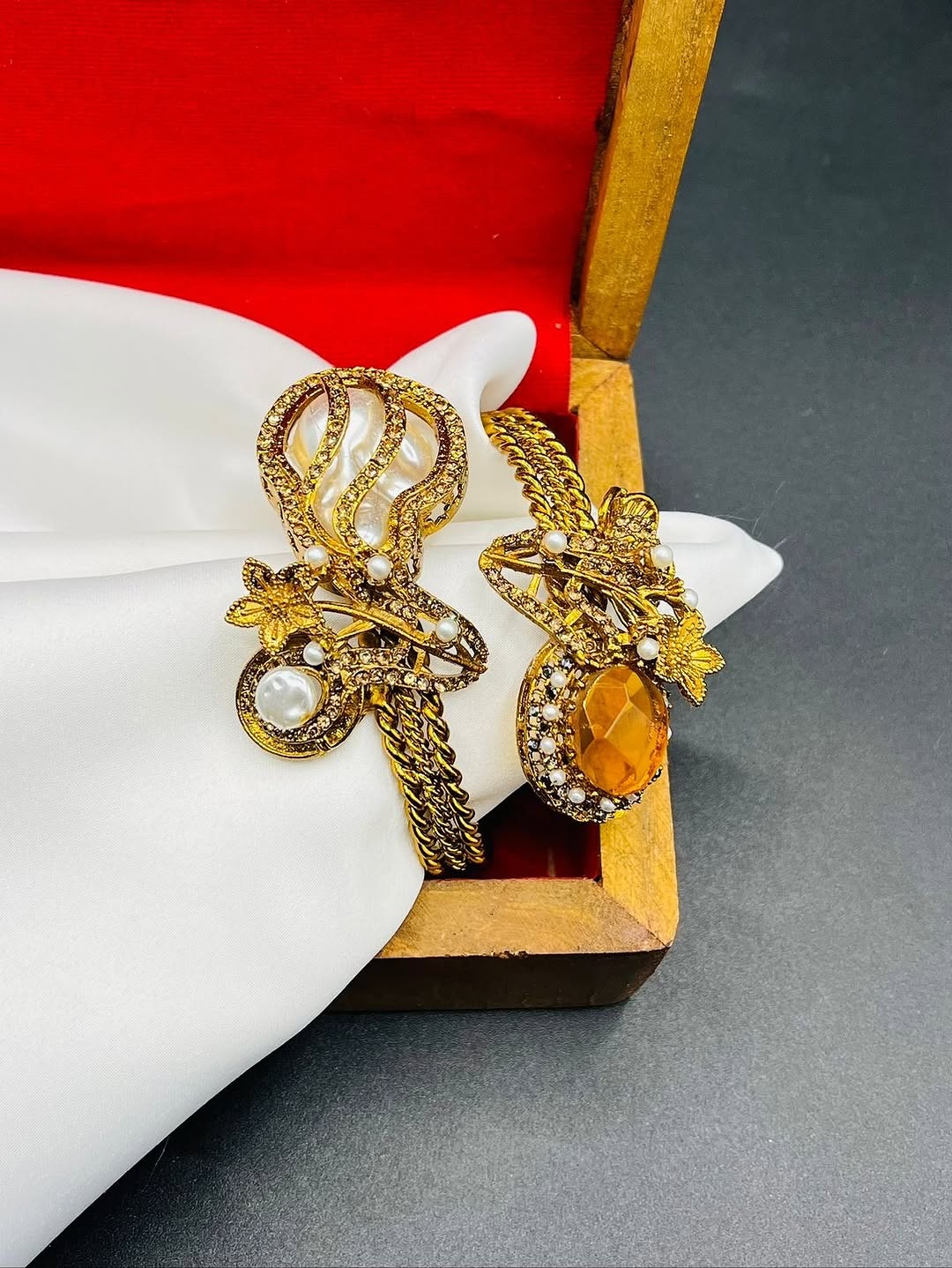 Handmade Turkish Kara – Premium Ethnic Bracelet with Antique Finish