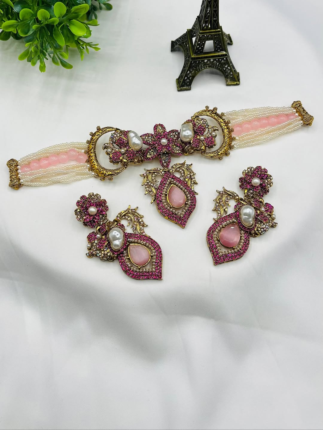 Luxury Turkish Choker Necklace – Elegant Ethnic & Designer Jewelry