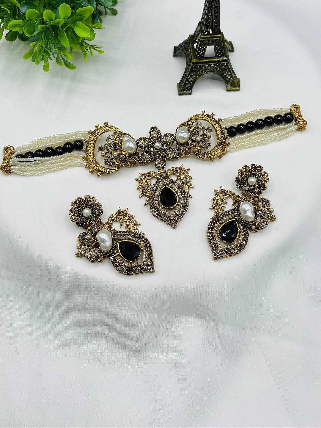 Luxury Turkish Choker Necklace – Elegant Ethnic & Designer Jewelry