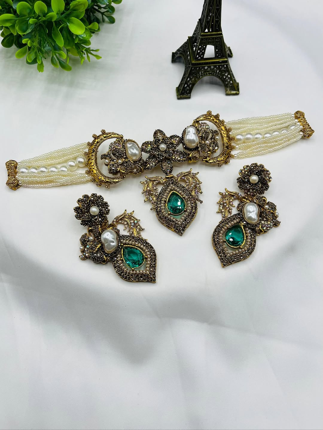 Luxury Turkish Choker Necklace – Elegant Ethnic & Designer Jewelry