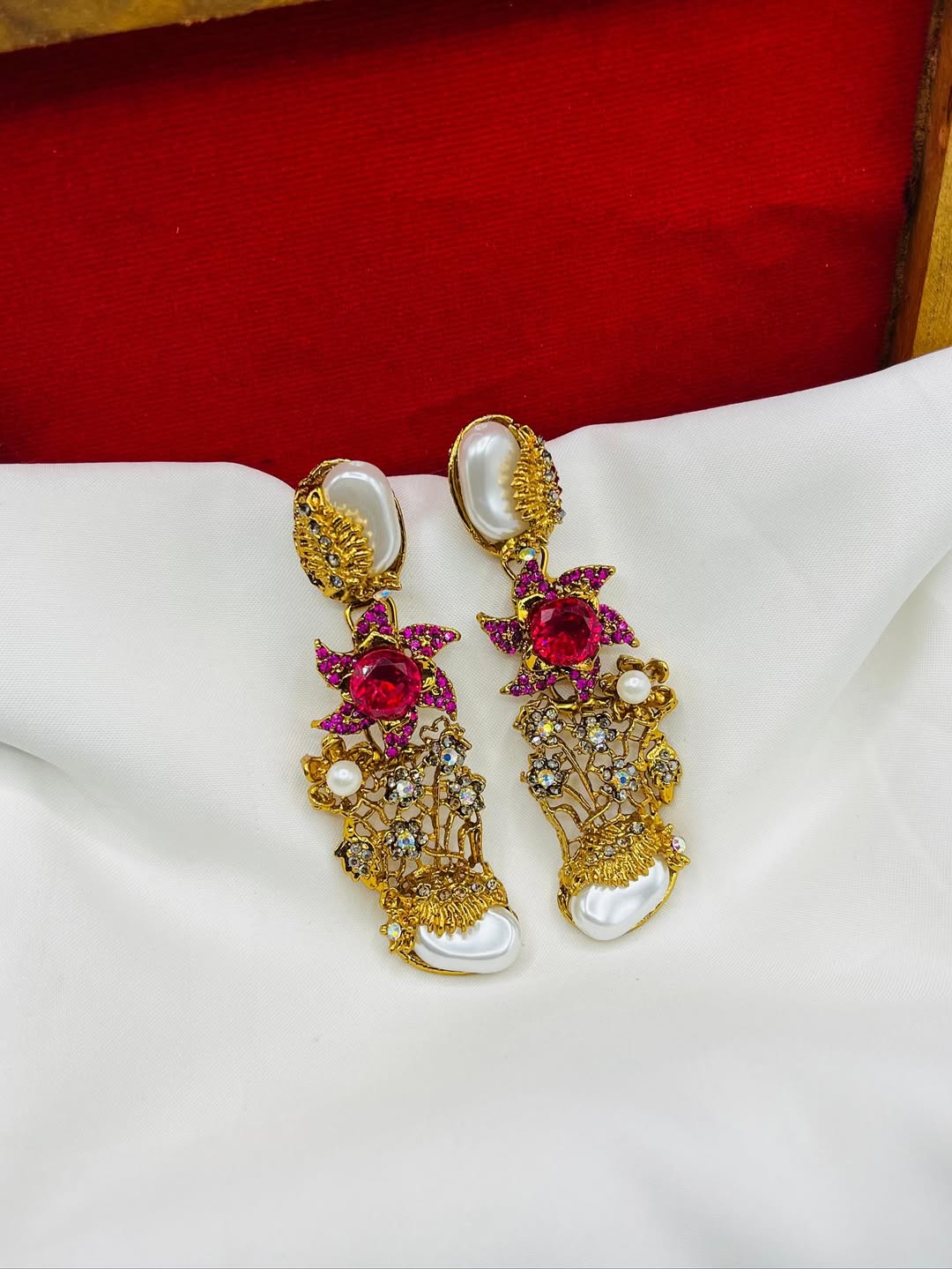 Handcrafted Turkish Antique Earrings – Bold, Elegant & Timeless