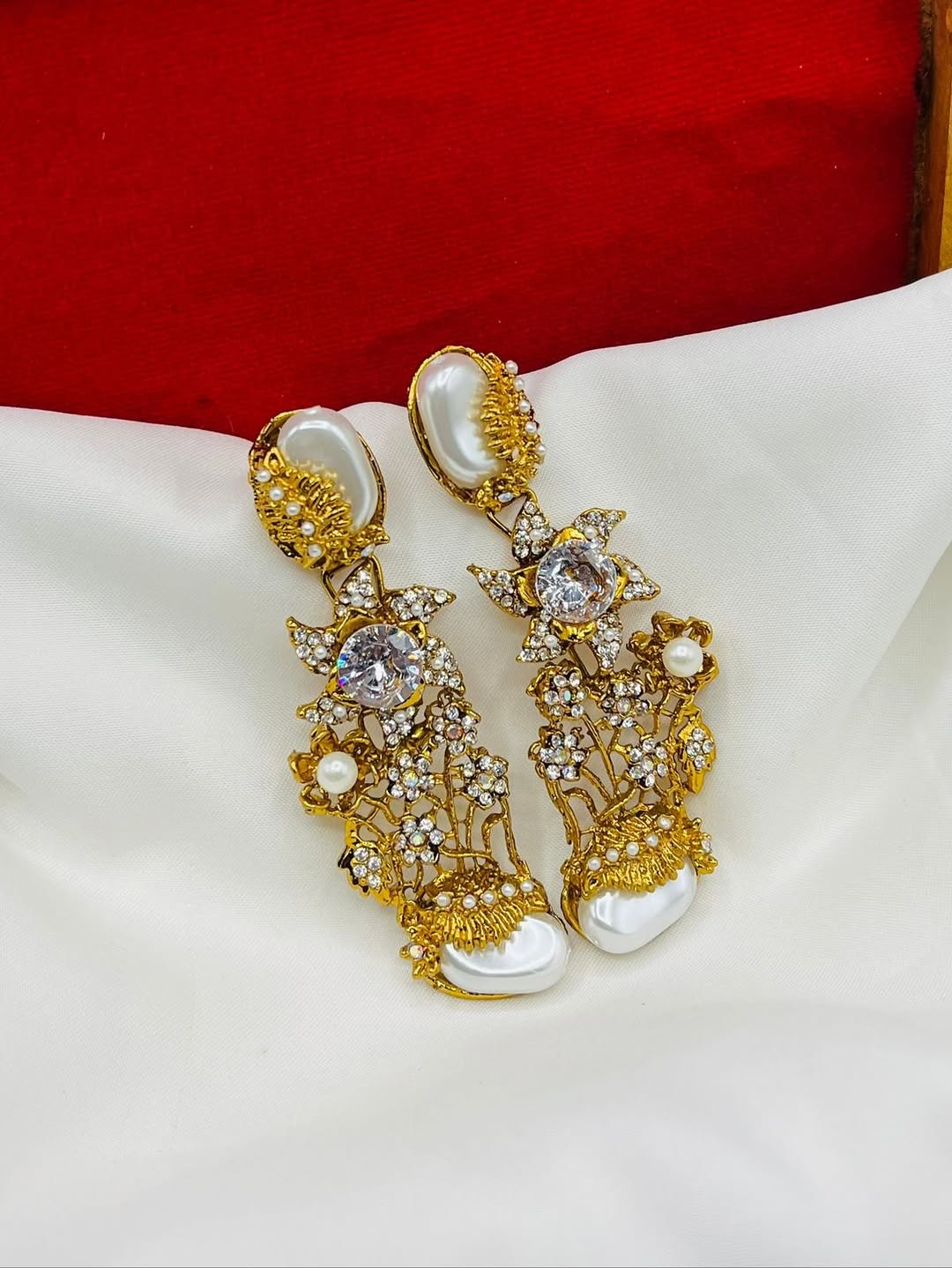 Handcrafted Turkish Antique Earrings – Bold, Elegant & Timeless