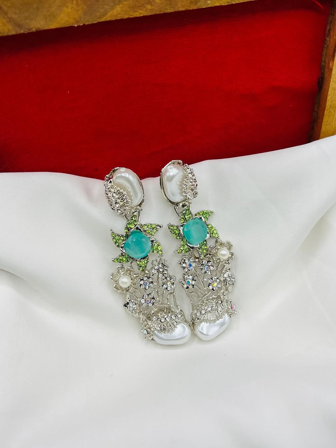 Handcrafted Turkish Antique Earrings – Bold, Elegant & Timeless