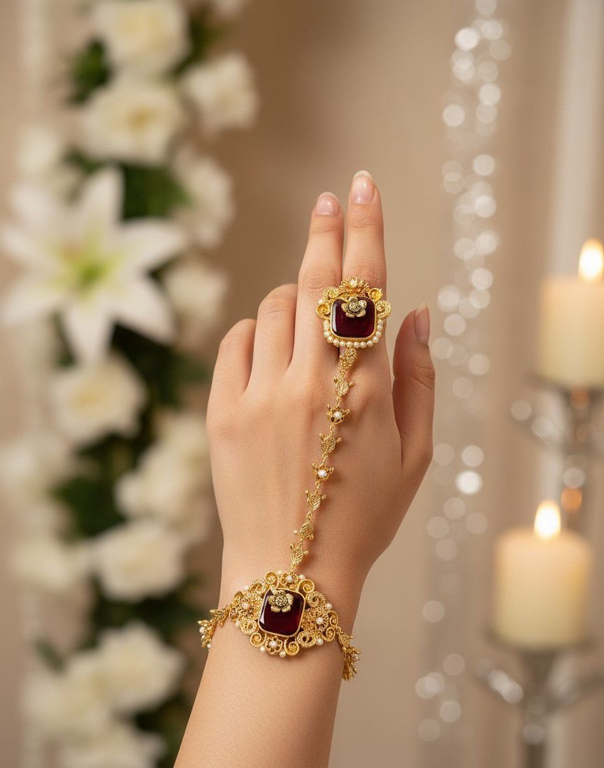 Elegant Hand Angla – Stylish Hand Bracelet Jewelry
