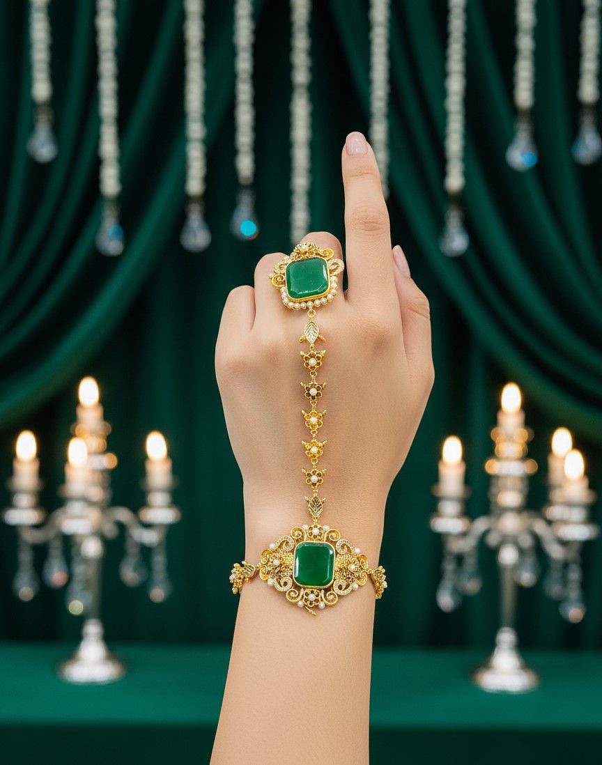 Elegant Hand Angla – Stylish Hand Bracelet Jewelry